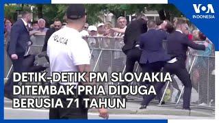 PM Slovakia Ditembak Saat Jumpai Warga Sempat Kritis
