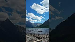 Cloud timelapse at Elizabeth Lake foot Glacier National Park