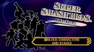 Unlock All Characters And Stages - Super Smash Bros. Melee