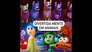 Os DIVERTIDA MENTES dos ANIMAIS #divertidamente #shorts #disney