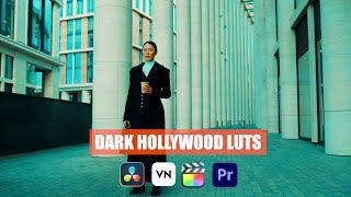 Free DARK HOLLYWOOD Luts  How To Use Luts In Adobe Premiere Pro