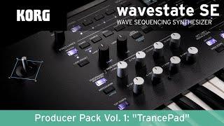 Producer Pack Vol. 1 für KORG wavestate - TrancePad