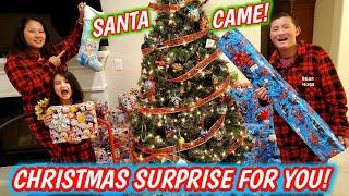 OPENING THE BEST CHRISTMAS PRESENTS EVER FROM SANTA *Secret Surprise for you*