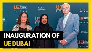 Inauguration of the University of Europe for Applied Sciences in Dubai