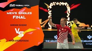 Poland vs Romania - Mens Singles Final - Teqball World Championships 2022 Nuremberg