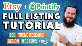 BEST Way to List on Etsy with Printify  Everything You NEED to KNOW