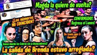 Brenda eliminada de Guerreros  pero Magda la quiere de Regreso??