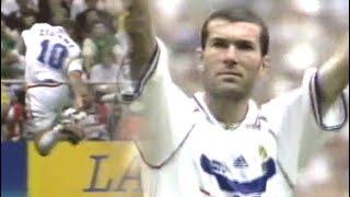 Zinedine Zidane vs Italy World Cup 1998 14 Finals