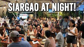 Siargao Nightlife - Philippines 4K   Night Scenes + Hottest Bars & Famous Restaurants