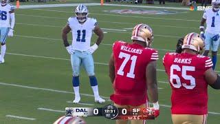 Trent Williams vs Micah Parsons & DeMarcus Lawrence 2023  OL vs DL Matchup