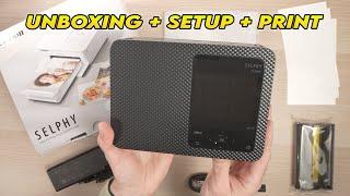 Canon Selphy CP1500 Unboxing + How to Setup & Print