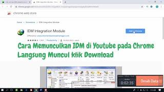 Cara Memunculkan IDM di Youtube pada Chrome 2020