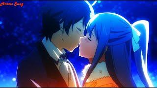 Finally They Kiss ....?  Cute moments Kenja no mago episode 9