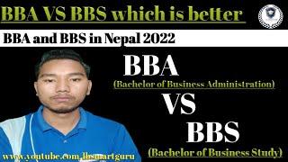 BBA VS BBS which is better   BBA and BBS in Nepal  full details