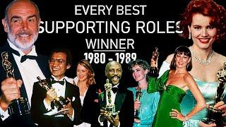 OSCARS  Best Supporting Roles 1980-1989 - TRIBUTE VIDEO