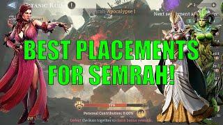 Use this tips to maximize your Semrah damage  Guild Boss 2 Watcher Of Realms