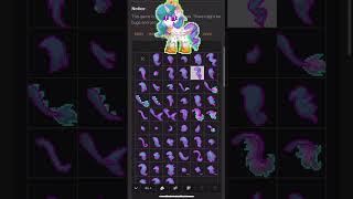 How to make princess celestia in from mlp pony town