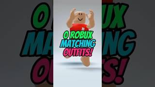 0 Robux Matching Outfit Challenge