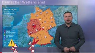 Unwetterwarnung Deutscher Wetterdienst Morgen Samstag 6. Juli 2024