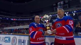 Raw Putin scores one goal in Night Hockey League match