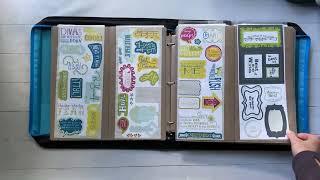 Creative Memories Sort n Stash Binder