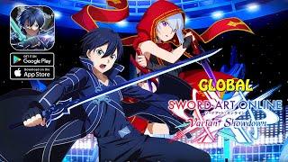 Sword Art Online Variant Showdown Global - Official Launch Gameplay AndroidIOS