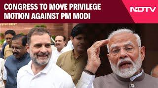 INDIA Bloc vs PM Modi  Congress Move Against PM After He Backs Anurag Thakur Speech Amid Caste Row