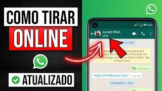 Como Tirar o Online do Whatsapp para Ninguem te Ver DEPOIS DA ATUALIZAÇÃO