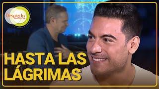 Carlos Rivera hace llorar a Alan Tacher al recordar su pasado juntos  Despierta América