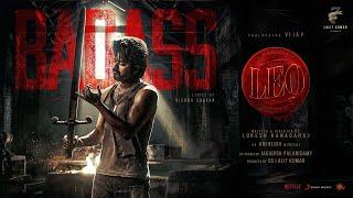 LEO - Badass Lyric  Thalapathy Vijay  Lokesh Kanagaraj  Anirudh Ravichander