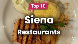 Top 10 Restaurants in Siena  Italy - English