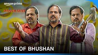 Best Of Bhushan  Funniest Moments From Panchayat  Durgesh Kumar  Prime Video India