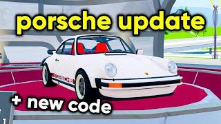 Huge PORSCHE UPDATE In Driving Empire New Code