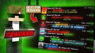 Best PVP Servers With Best Ping lag free servers  Cracked  Minecraft