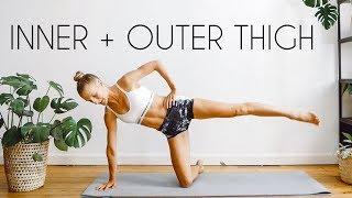INNER & OUTER THIGH At Home Workout No Equipment