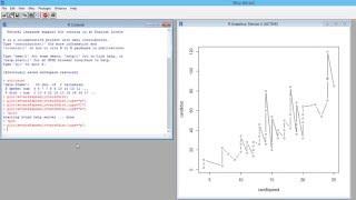 Create a simple Scatter Plot in R