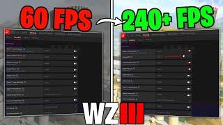 Best AMD RADEON Settings for Warzone 3 MAX FPS & Visuals