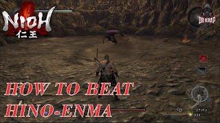 NIoh- How To Beat Hino Enma No Torso Armor  Boss Fight Part 2 No Commentary