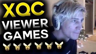 xQc VIEWER GAMES Gold players only