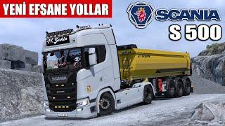 Yeni Efsane Yollar Keşfettik  Scania S500 ile Full Retarder  Ets2 Grand Utopia 1.49 