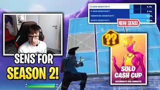 Letshe IMPROVE AIM After Update *NEW HIGH* Sensitivity in Solo Cash Cup Fortnite