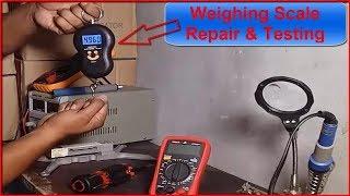 Hanging Scale not ON How to Repair  Repair Weighing Scale and Test by Care International