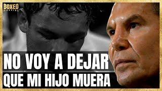 Julio Cesar Chávez se quiebra cancela su pelea y habla del duro momento que atraviesa su hijo.