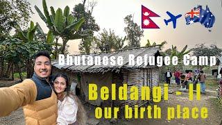 Bhutanese Refugee Camp. Beldangi II. This is where we were born. Refugee life. Refugee camp in Nepal