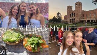 WEEK IN MY LIFE AT UCLA  lectures frats & usc game day