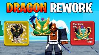 Finally Dragon Rework Is Here Blox Fruits