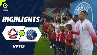 LOSC LILLE - PARIS SAINT-GERMAIN 1 - 1 - Highlights - LOSC - PSG  2023-2024