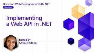 Implementing a Web API in .NET Pt 3  Back-end Web Development with .NET for Beginners