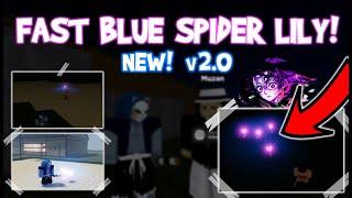 New FASTEST Way to Get Blue Spider Lily Flowers in Project Slayers Roblox