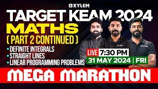 TARGET KEAM 2024  MATHEMATICS PART 2 - MEGA MARATHON  Xylem KEAM